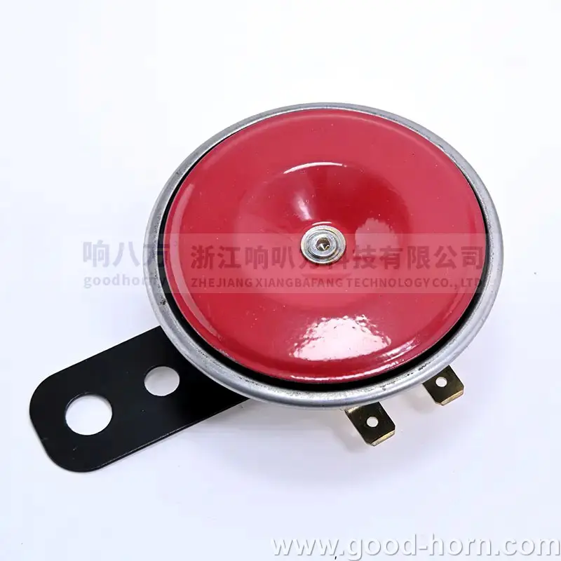 12v65mm红色平板电喇叭