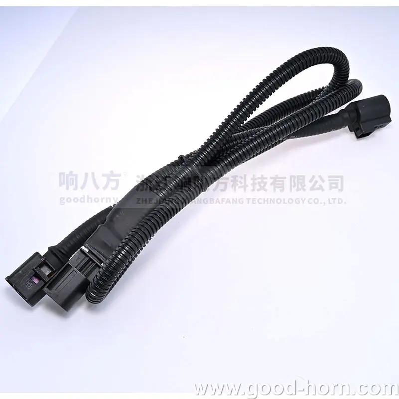 奥迪一拖二改装长线束